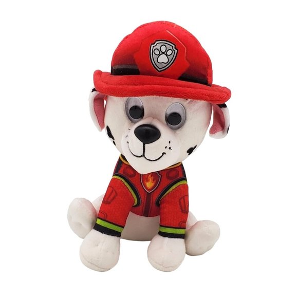 Nickelodeon Paw Patrol The Movie 8" Plush-Marshall Dalmatian Fire Department Dog - Picture 1 of 4